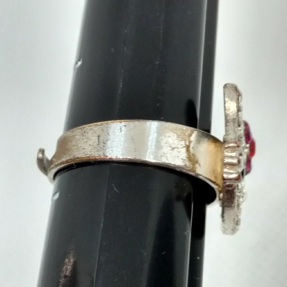 Hello Kitty Rhinestone Adjustable Ring - Picture 7 of 7